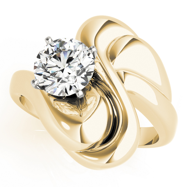 Yvonne Natural 4 Prong  Diamond Ring